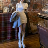 Юбка, по фигуре, высокая талия, А-силуэт