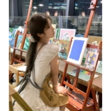 Белое дизайнерское платье, летний корсет, наряд маленькой принцессы, мини-юбка, юбка, тренд сезона, V-образный вырез