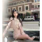 Короткая куртка, юбка, комплект, рубашка