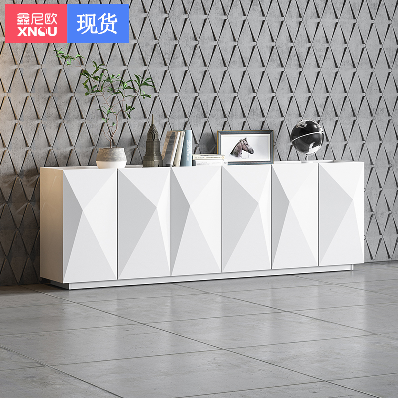 Xin Neo Diamonds section Cabinet Baking Varnish Information Cabinet Office Archives Cabinet Tea Water Cabinet Table Side Cabinet