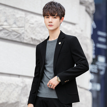 New autumn and winter 2021 mens casual suit suit Korean slim suit jacket mens casual suit tide