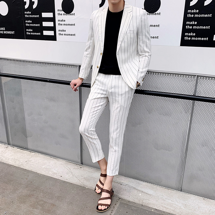 OECDA xuân và mùa hè NEW SUIT Một SUIT MENS MỎNG Suits SLIM MENS NHỎ SUITS YOUTH Casual SUIT KINH DOANH