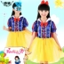 Snow White Skirt Girls Cosplay Halloween Children Trang phục Giáng sinh Trang phục Biểu diễn Trang phục Trẻ em - Trang phục