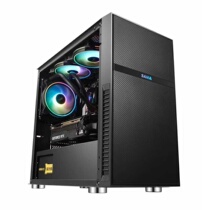 Xianma flat brother M1 M3 desktop computer case water-cooled full side through MATX new game console box