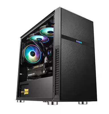 Xianma Pingtou M1 M3 desktop computer computer case water-cooled full side transparent MATX new game Main case