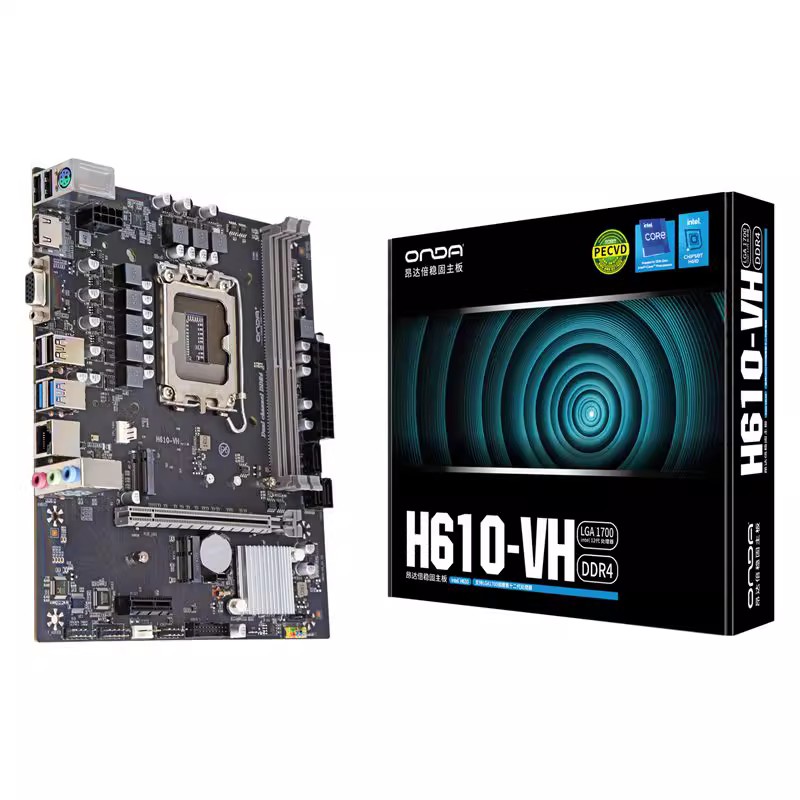 Onda Jingyue H510 H610E-B H610M-VH B760-VH4 HD PLUS D4 マザーボード
