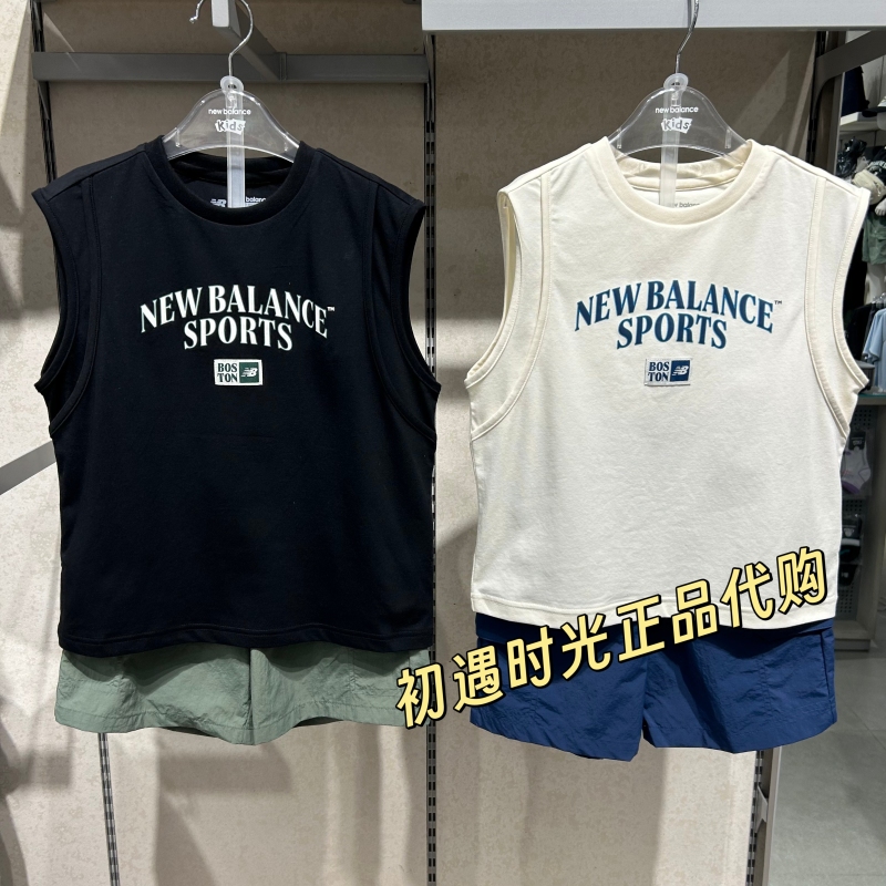 Newbalance/Nb Children's Clothing 26 Summer Sports and Leisure Sleeveless Vest T-Shirt Set for Boys and Girls 2Tg2E133