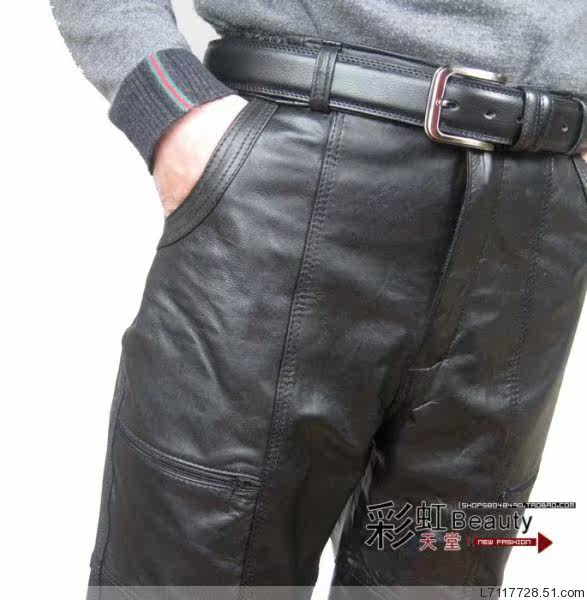 Pantalon cuir homme en vrac pour hiver - Ref 1483604 Image 21