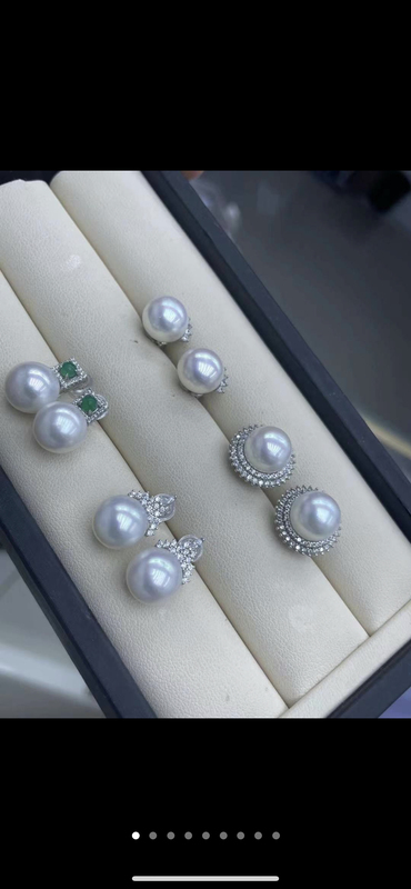 Edison Large White Pearl Earrings Edison Large White Pearl Earrings