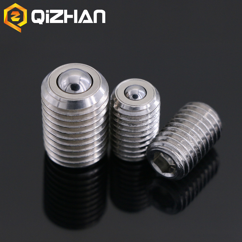 Universal ball screw fixing type bull eye ball bearing stainless steel transmission steel ball roller BCSB8 10 12 12 16 20