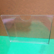 Transparent customizable file Plexiglass box Family storage box Office paper box A4 box file box