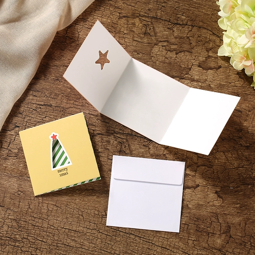 Рождественская открытка, мультяшные индивидуальные карточки, делается под заказ, подарок на день рождения