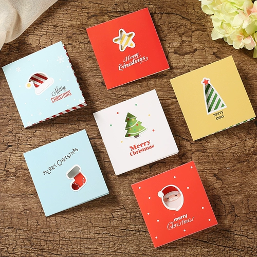 Рождественская открытка, мультяшные индивидуальные карточки, делается под заказ, подарок на день рождения