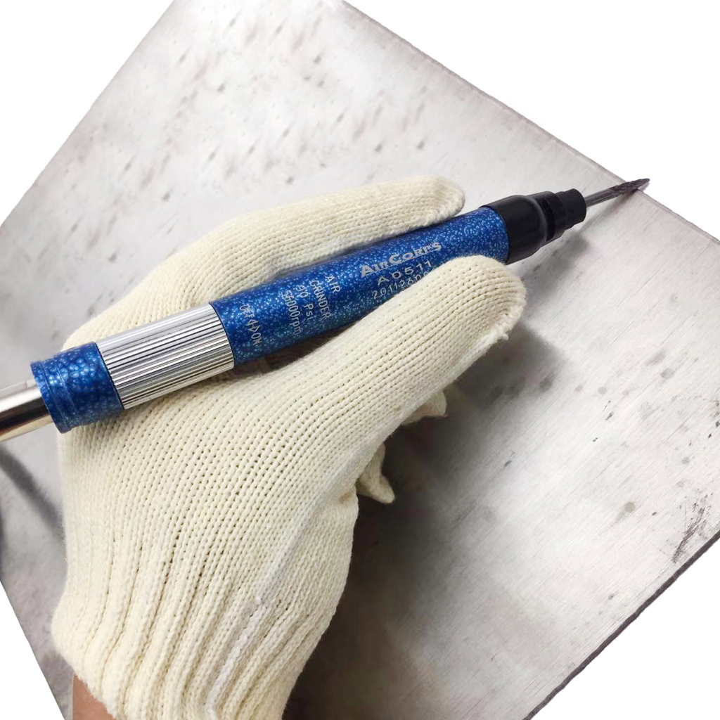 Taiwan Thunder Horse Double Bearing Pneumatic Air Grinding Pen Industrial Grade Professional Vibrator Chuck Thread Punching Machine