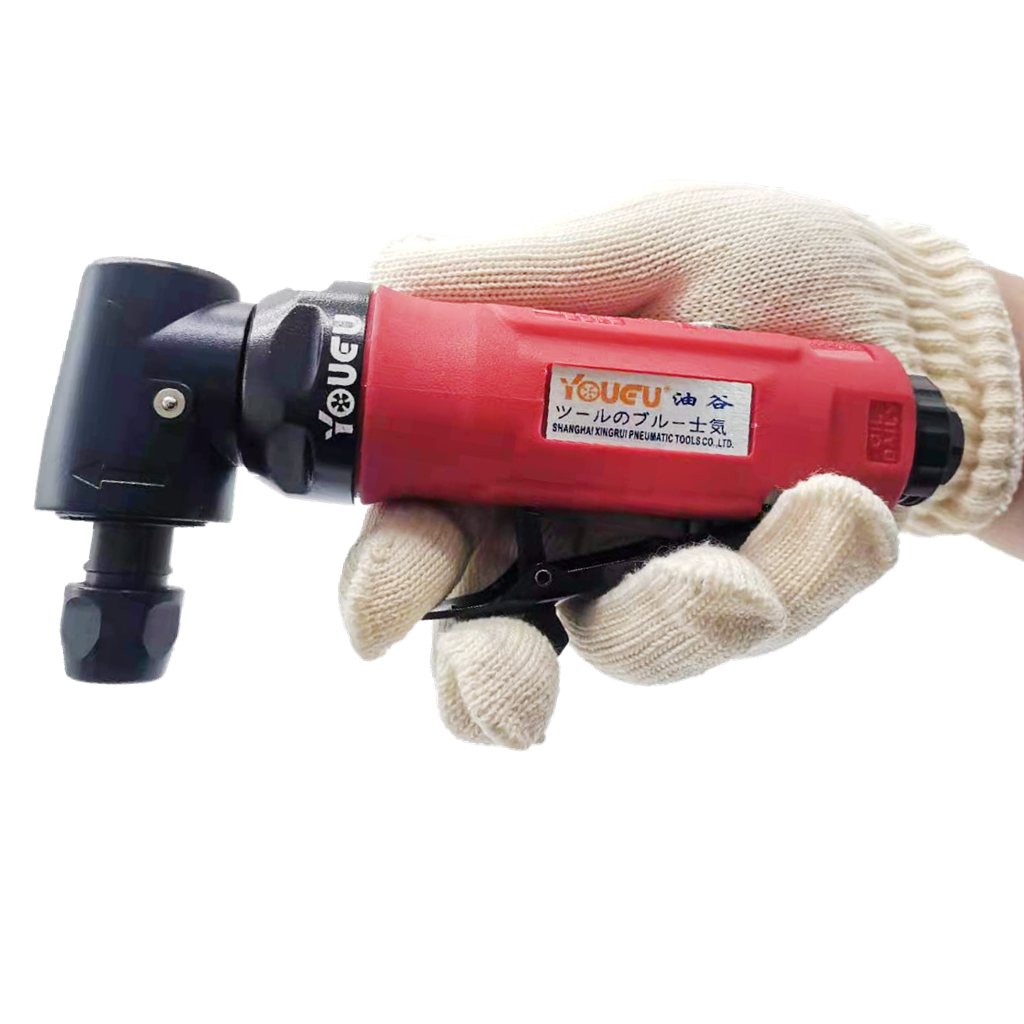 Taiwan Oil Valley 2 inch pneumatic angle grinder polishing machine small grinder 50mm pneumatic angle grinder