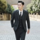 950#Double Buckle Deep Grey (костюм+жилет+брюки)