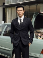 Тибетский синий шелк#(верхняя+брюки)