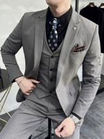 Цветной костюм, жилет, штаны