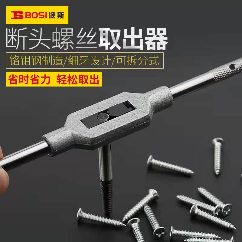 Persian tool 5 pieces of severed head screw extractor sets BS522025