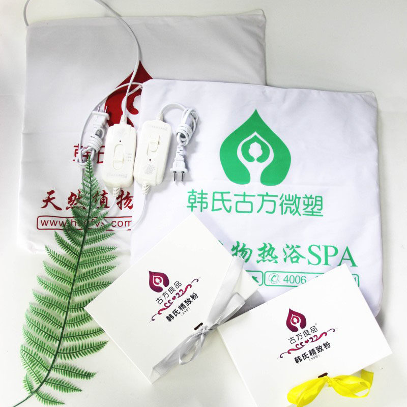 Korean beauty salon ancient prescription herbal plant firming treasure hot compress belly a drop of navel fluid fiber show powder