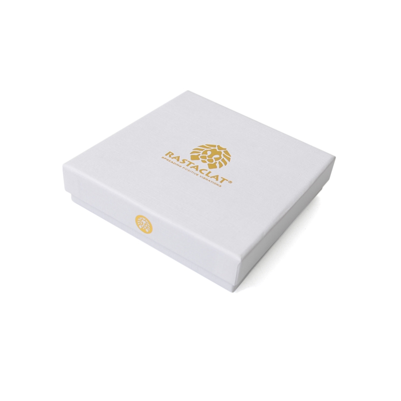 Rastaclat Lion hộp chính thức hộp quà tặng màu trắng cần phải được thực hiện với vòng đeo tay vòng tay lv