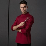 Красный демисезонный трендовый лонгслив для работы, китайский стиль, увеличенная толщина