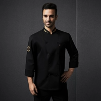 Черный лонгслив