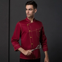 Джинсовый бордовый лонгслив