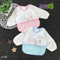 Qi Laimei children's clothing for infants and young children's clothing dinner bag spring and autumn baby bib feeding clothes waterproof summer