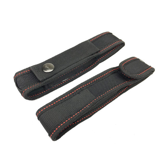 Утолщенный многофункциональный нейлоновый чехол для ручки, тактический защитный чехол для ручки с боковым карманом, чехол для ножа-ручки, портативный для ношения на поясе, для активного отдыха