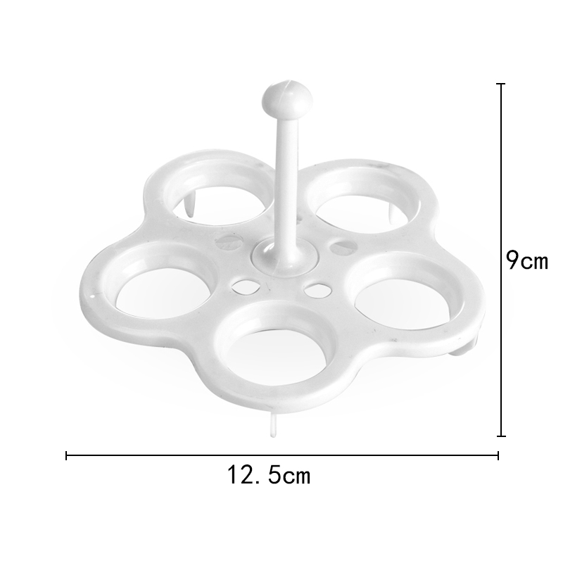 General Health Preservation Pot Special Steamed Egg Rack Food Grade High Temperature Resistant PP Material Egg-Boiled Egg Steaming Rack Cooking Egg Rack Cooking