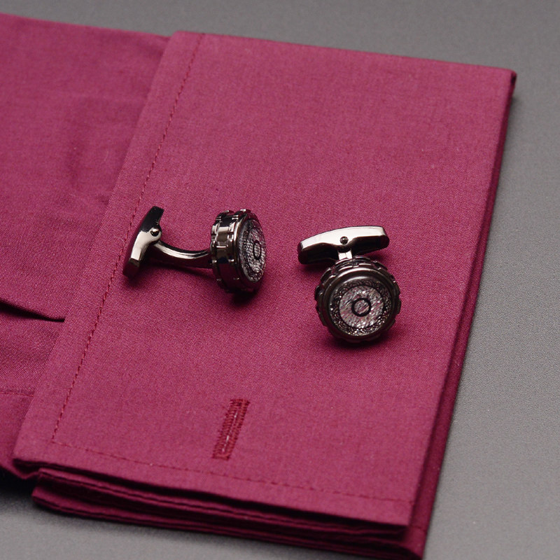 Don River Cufflinks for Men, French-Style Shirt for Men, Light Luxury, Women's Cuff Studs, Business Suit, Simple and Trendy for Parties