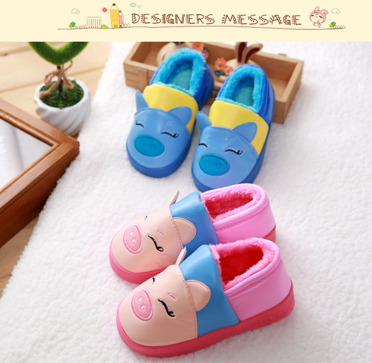 Chaussons enfants en Cuir spatial pour hiver - Ref 1011240 Image 18