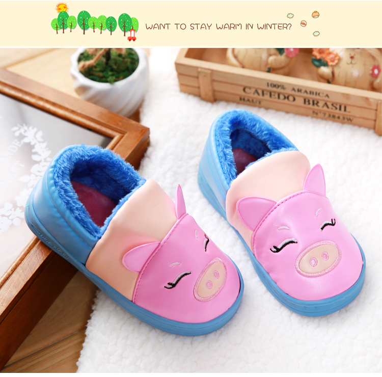Chaussons enfants en Cuir spatial pour hiver - Ref 1011240 Image 19