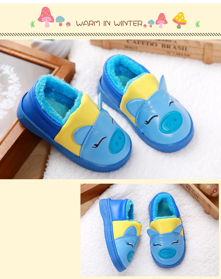 Chaussons enfants en Cuir spatial pour hiver - Ref 1011240 Image 21