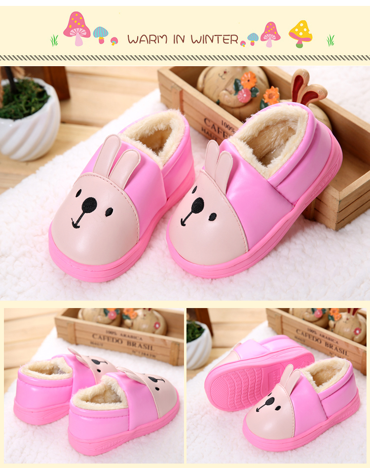 Chaussons enfants en Cuir spatial pour hiver - Ref 1010175 Image 19
