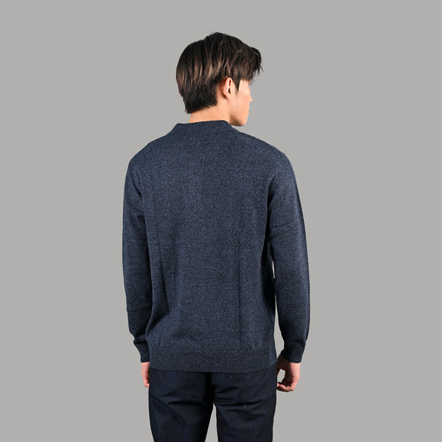 SNOWLOTUSSINCE1965/Snow Lotus Autumn and Winter New Cashmere POLO Collar Men's Pullover Cashmere Sweater