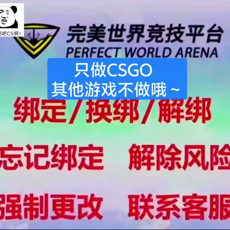 Perfect World Competitive Platform: Risk Resolution, Unbinding and Re-Binding Cs2