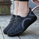 Весенняя спортивная обувь, дышащие слипоны для отдыха, в корейском стиле