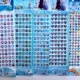 Фиолетовый лед и снег 98 бриллиантов 3 штуки для отправки