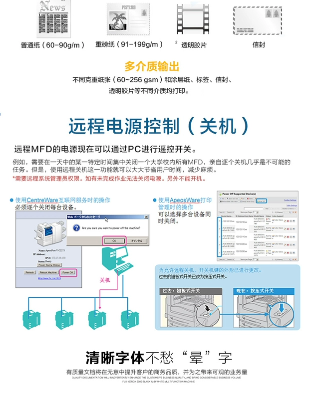 Fuji Xerox DocuCentre-V3060CPS a3 Máy in Laser đen trắng - Máy photocopy đa chức năng