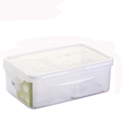Anlig Sange Plastic Box Пластинка Микроволновая коробка длинная квадратная холодильник запечатывает фрукты Bento Box