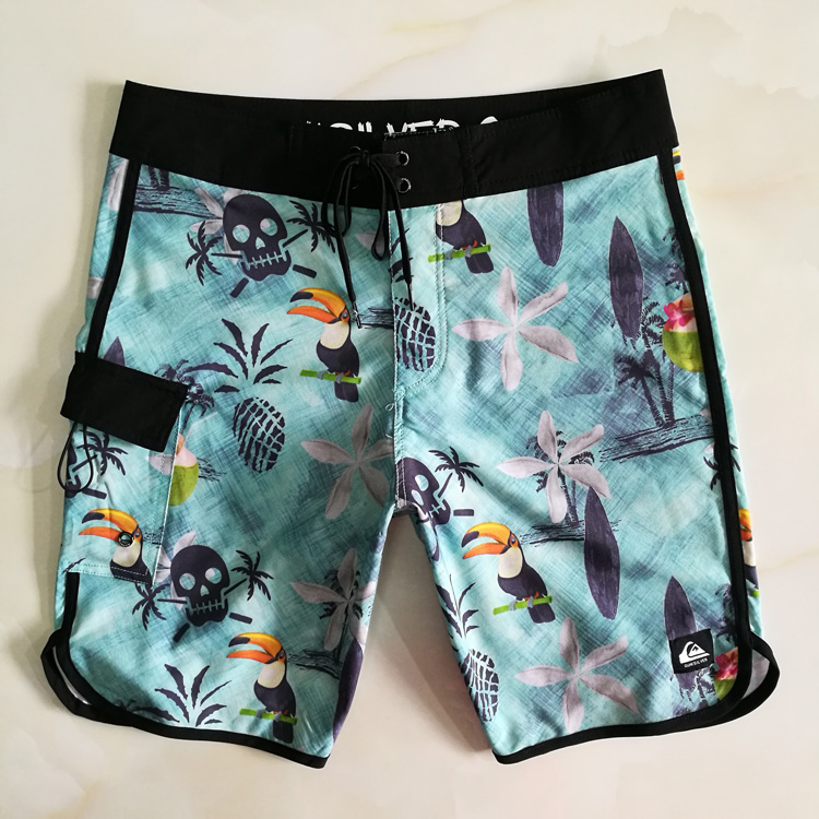 Hurley tập thể dục trò chơi quần đi biển quần thể thao nam ngắn quần yoga bóng rổ thể dục nhanh khô quần bó sát quần đi biển tập the	