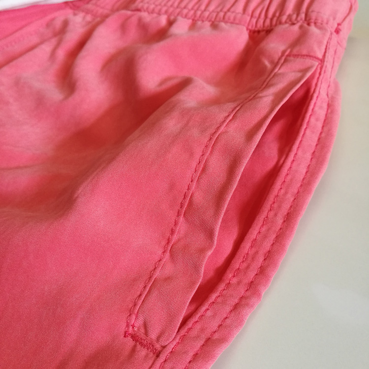 Quần short thể thao nam mùa thu mới kích thước lớn quần nhanh khô quần mùa hè lướt sóng quần short màu vàng cam lót ba điểm 	quần áo cây dừa đi biển