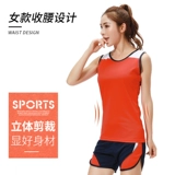 Комплект, шорты, спортивный жилет для спортзала для тренировок, в обтяжку, для бега