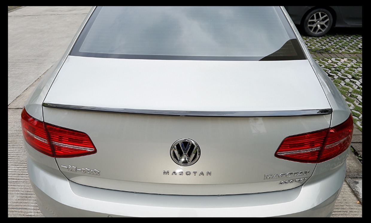 Chuyên dụng Volkswagen 17-18 Magotan mới b8 sửa đổi xe tail wing sơn áp lực đấm miễn phí phụ kiện trang trí