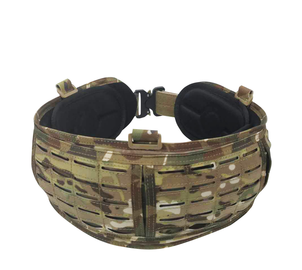 Camouflage laser cutting tactical girdle belt combination suit military fan male molle system water-absorbing bullet equipment TB704