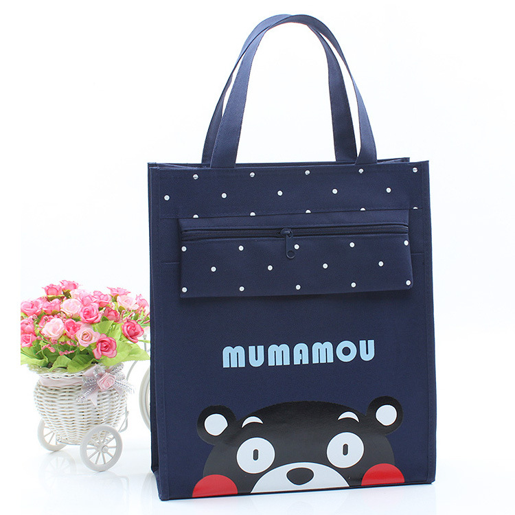 túi bổ sung A4 không thấm nước vải cậu học trò lớp túi schoolbag bổ sung túi xách nghệ thuật túi túi boy túi nhỏ và cô gái.