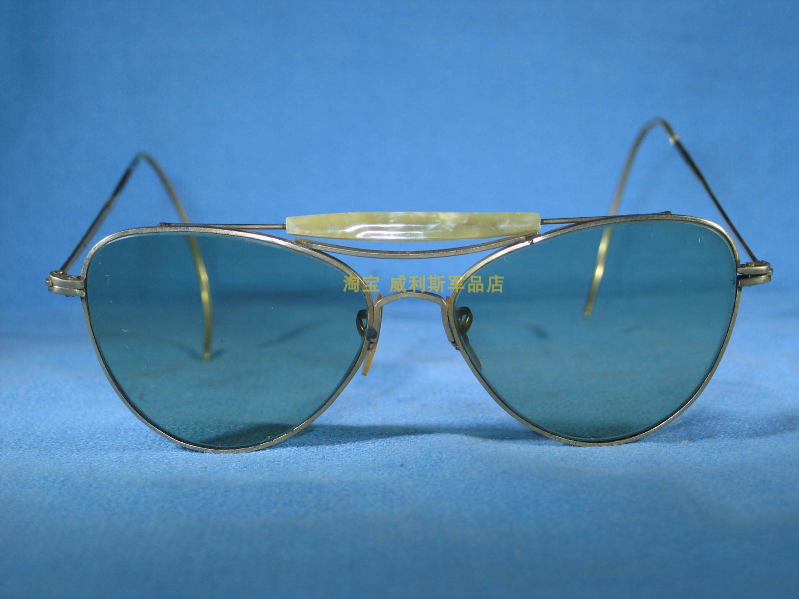 WWII US Army Edition Original Pair Marine Corps Air Force Pilot Polarized Clams Sun Sunglasses