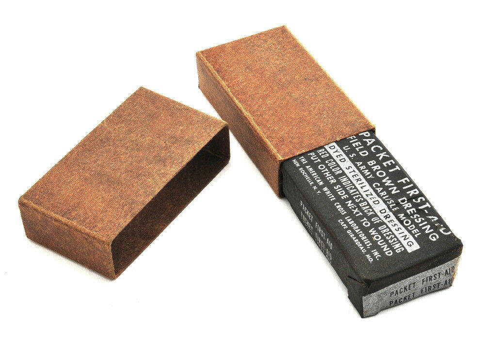 Special price WWII US Army version of the original Army Marine Paper Packaging First Aid Package